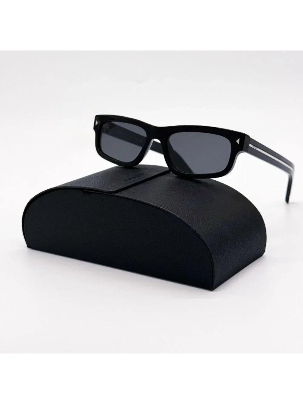 NEW PRADA SUNGLASSES PRB11S 16K731 BLACK MEN EYEWEAR PR B11S 16K731, SPR B11S
